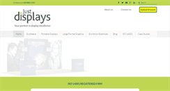 Desktop Screenshot of justdisplays.co.uk